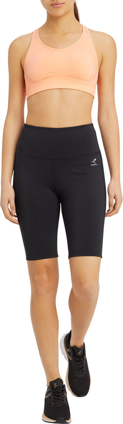 ENERGETCS Da.-Tight kurz Kapinem 1/2 W, BLACK