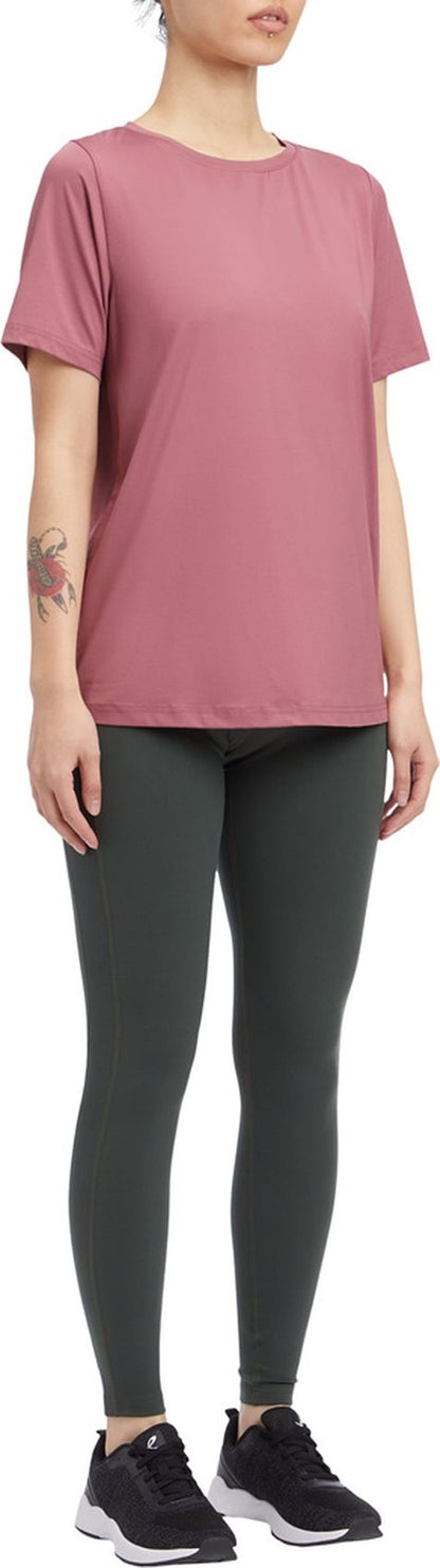 ENERGETCS Da.-T-Shirt Gora II SS W, 291 RED WINE