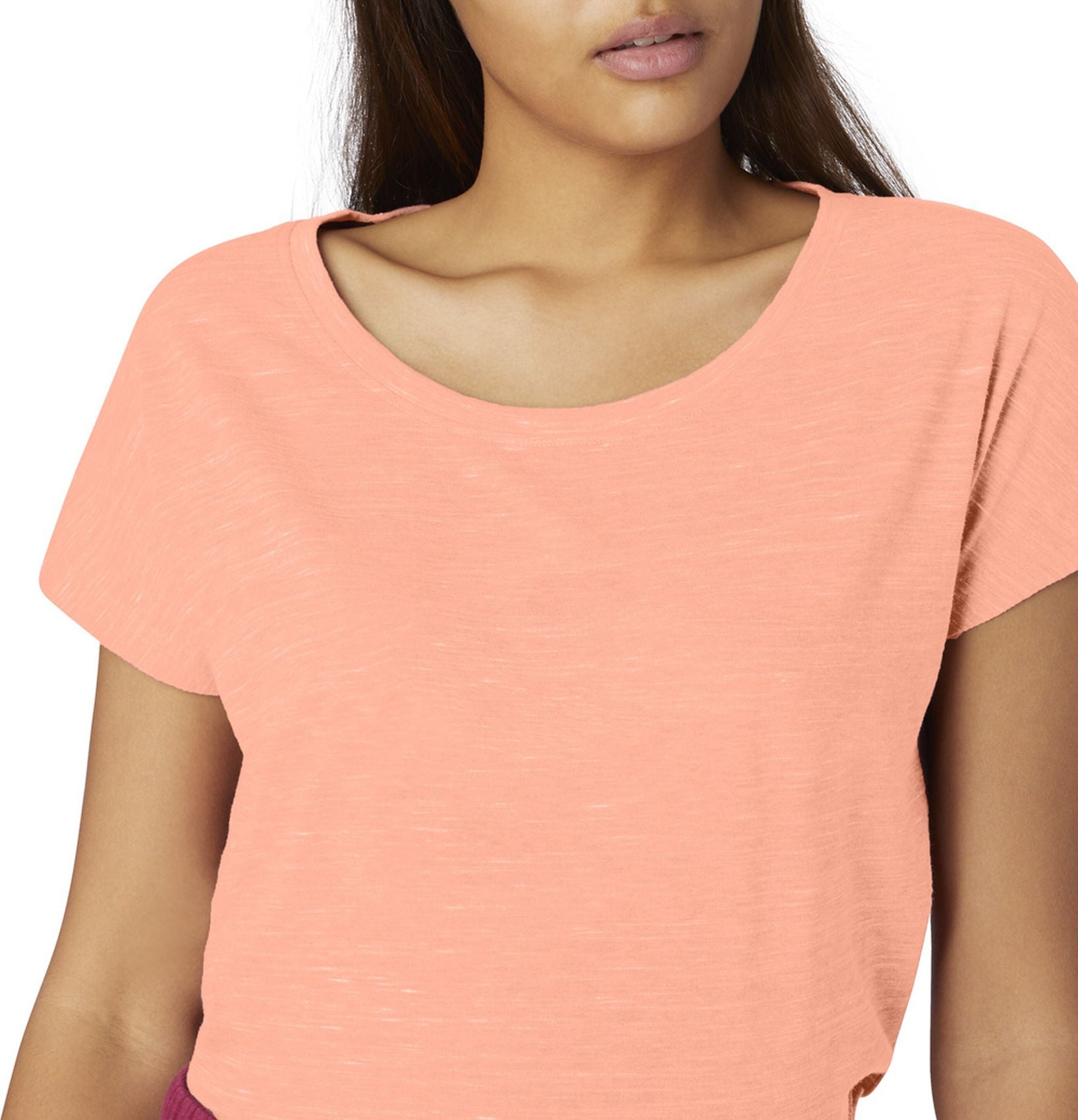 ENERGETCS Da.-T-Shirt Cully VI W, MELANGE/ROSE