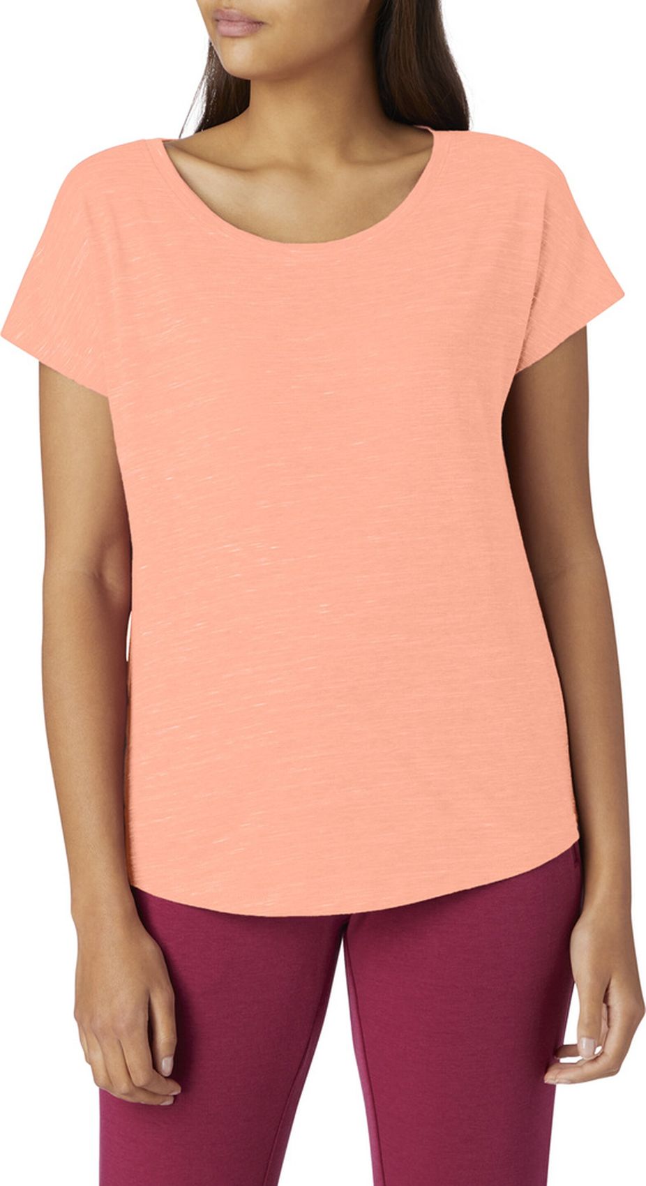 ENERGETCS Da.-T-Shirt Cully VI W, MELANGE/ROSE