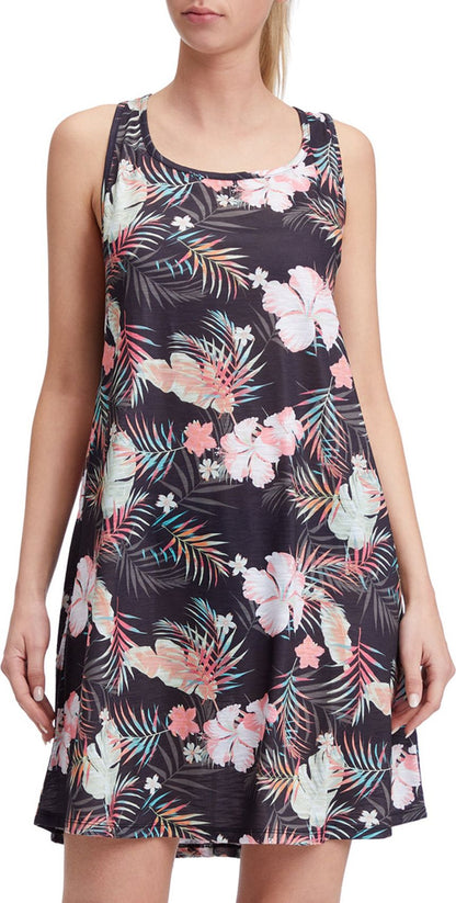 FIREFLY Da.-Kleid Lilou W, AOP/BLACK