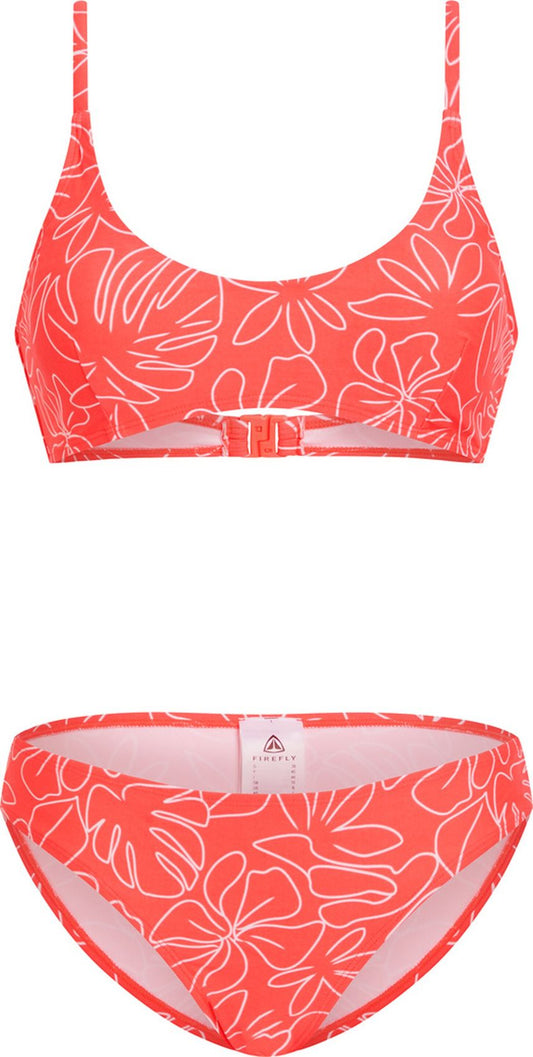 FIREFLY Da.-Bikini Liner Moona W, AOP/RED LIGHT Default Title