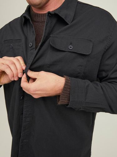 JACK & JONES JACK&JONES JCOBEN CLASSIC STRETCH OVERSHIRT LS PLS