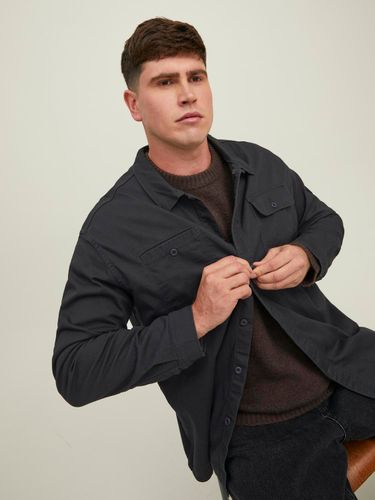 JACK & JONES JACK&JONES JCOBEN CLASSIC STRETCH OVERSHIRT LS PLS