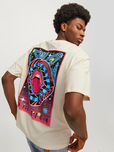 JACK & JONES JACK&JONES JORDELIRIUM TEE SS CREW NECK TG LN