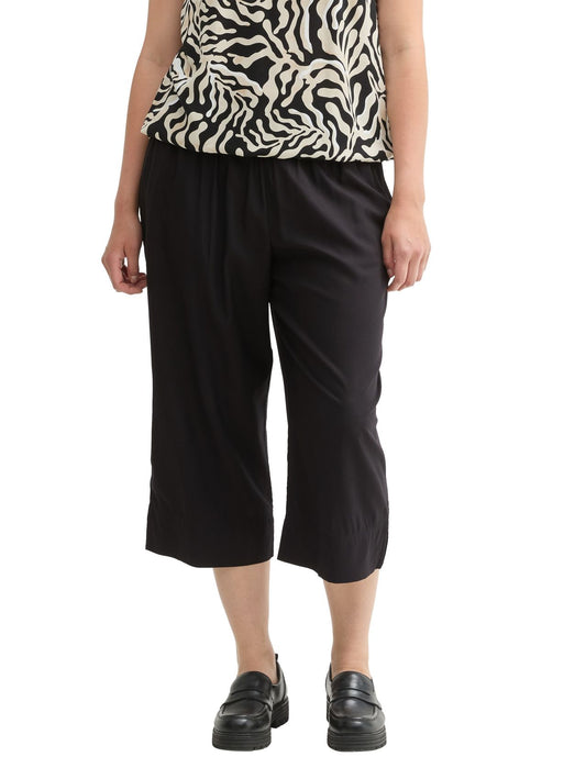 TOM TAILOR Plus Size - Culotte Hose mit Livaeco™ BY BIRLA CELLULOSE