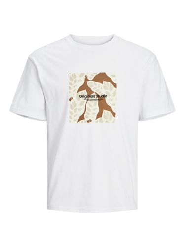 JACK & JONES JACK&JONES JORSEQUOIA TEE SS CREW NECK LN L