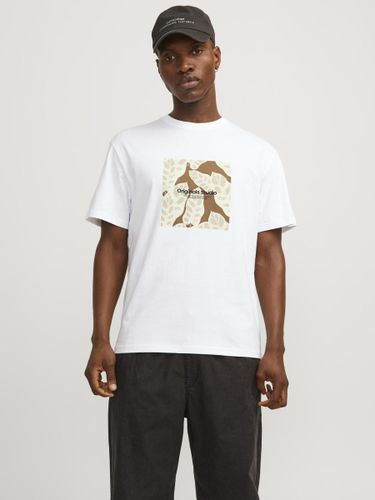 JACK & JONES JACK&JONES JORSEQUOIA TEE SS CREW NECK LN