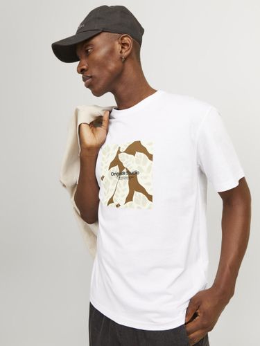 JACK & JONES JACK&JONES JORSEQUOIA TEE SS CREW NECK LN