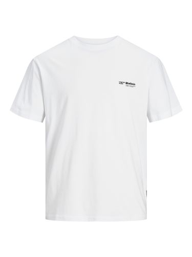 JACK & JONES JACK&JONES JORSEQUOIA GRAPHIC BACK SS CREW NECK