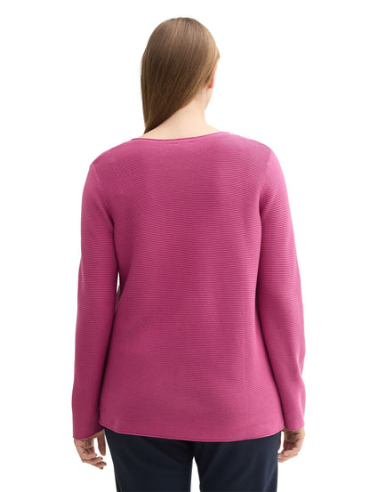 TOM TAILOR Plus Size - Strickpullover aus Bio-Baumwolle