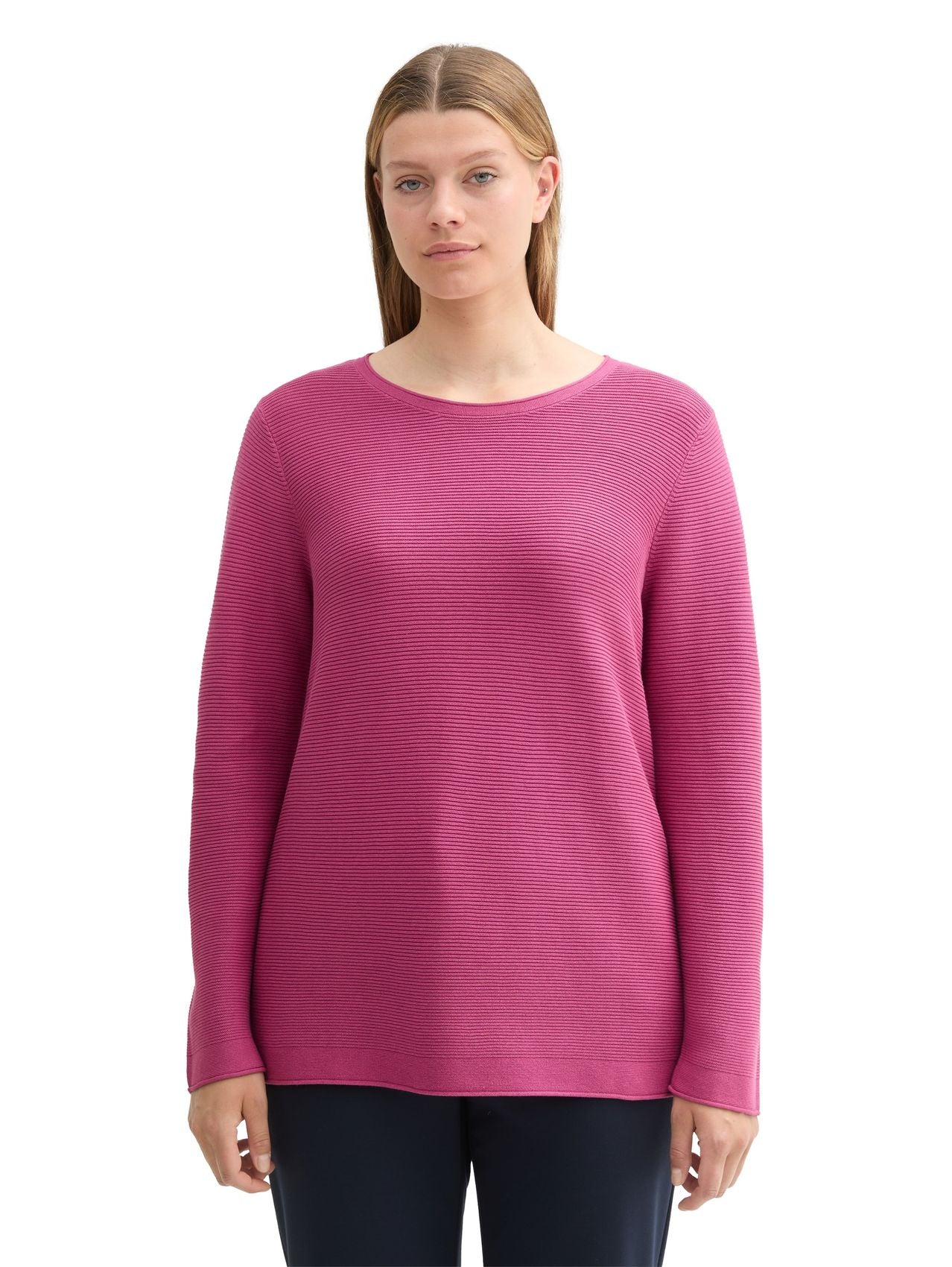 TOM TAILOR Plus Size - Strickpullover aus Bio-Baumwolle