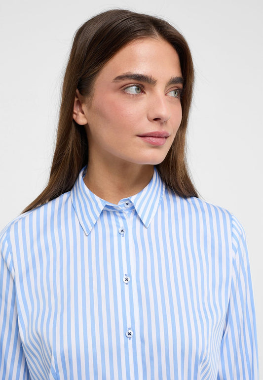 Bluse Satingewebe Langarm