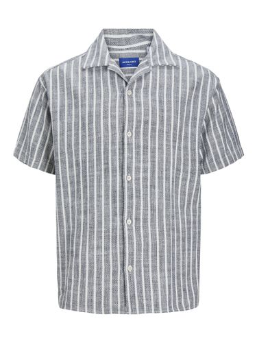 JACK & JONES JACK&JONES JORCABANA STRIPE SHIRT SS SN XL