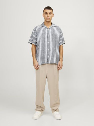 JACK & JONES JACK&JONES JORCABANA STRIPE SHIRT SS SN