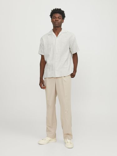 JACK & JONES JACK&JONES JORCABANA STRIPE SHIRT SS SN