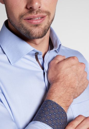 ETERNA Hemd Natté Langarm