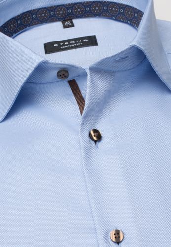 ETERNA Hemd Natté Langarm