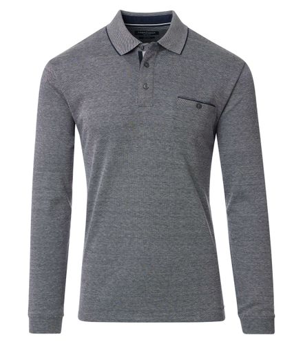 CASA MODA Polo-Shirt Langarm gestreift