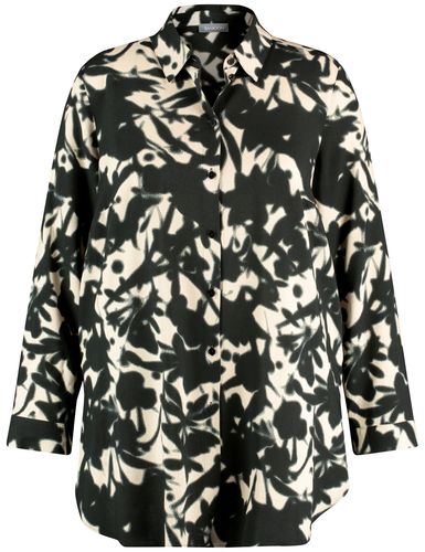 SAMOON Longbluse aus Satin