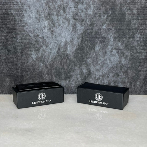 LINDENMANN Manschettenknöpfe rh Onyx Default Title