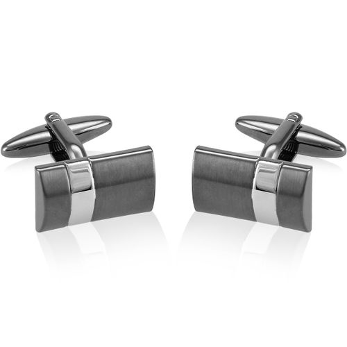 LINDENMANN Manschettenknöpfe gun Default Title