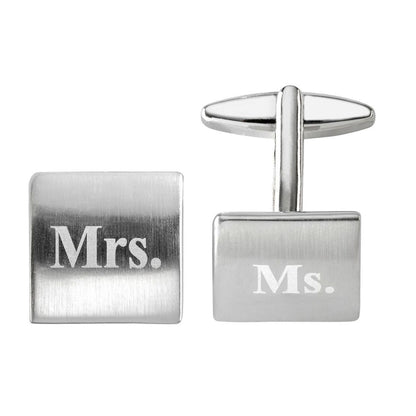 LINDENMANN Manschettenknöpfe Mr. + Mrs.