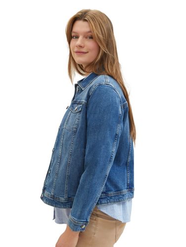 TOM TAILOR Plus Size - Jeansjacke mit Bio-Baumwolle