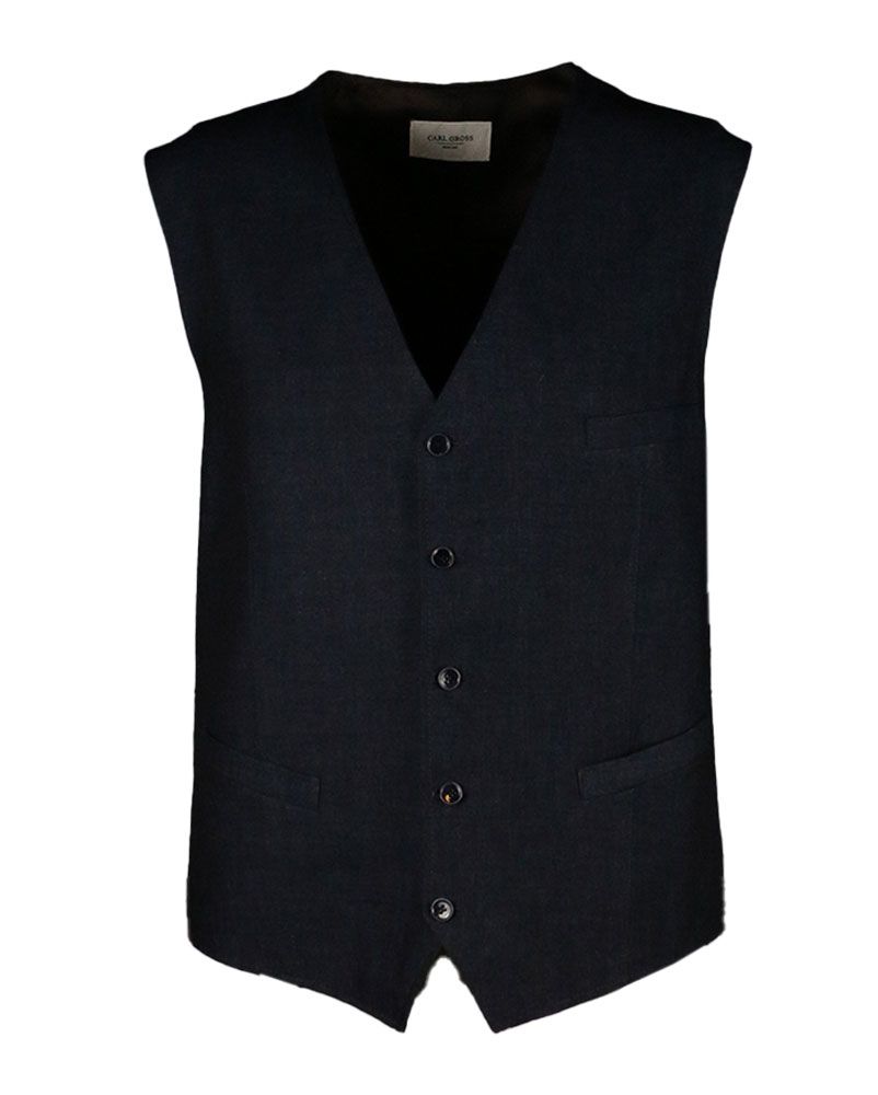 GROSS Weste/Waistcoat CG Wilson, schwarz