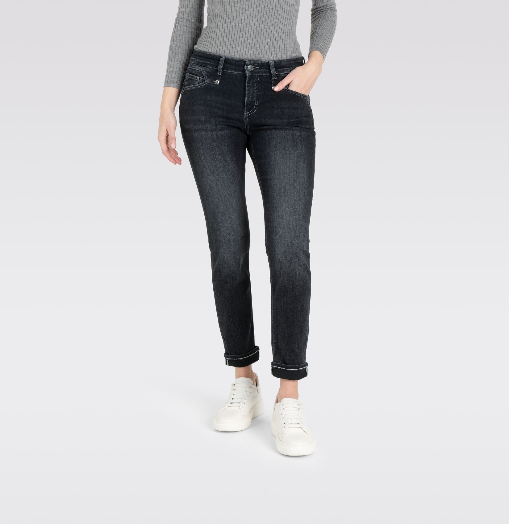 MAC MAC JEANS - RICH SLIM, Light authentic denim 34 30