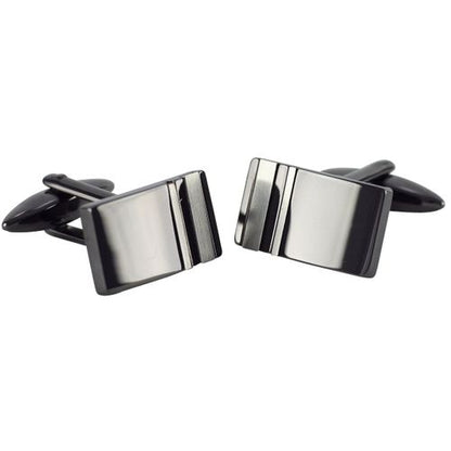 LINDENMANN Manschettenknöpfe gun