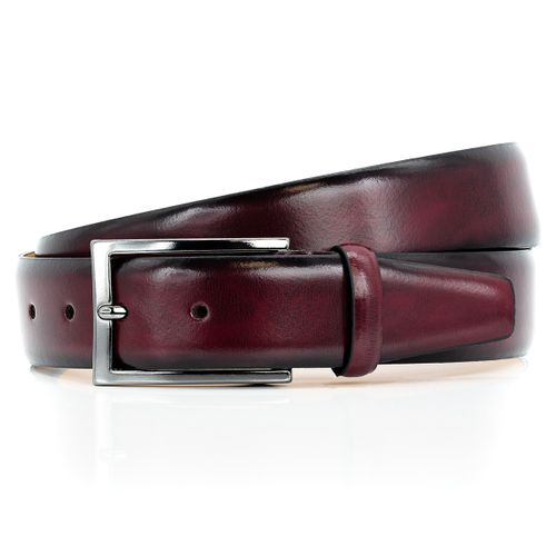 LINDENMANN Ledergürtel LINDENMANN bordeaux