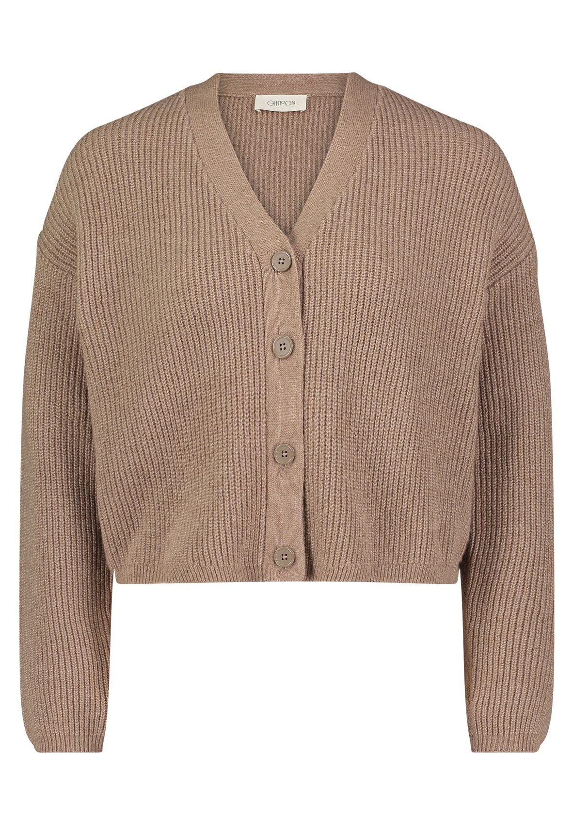 CARTOON Basic-Strickjacke 44