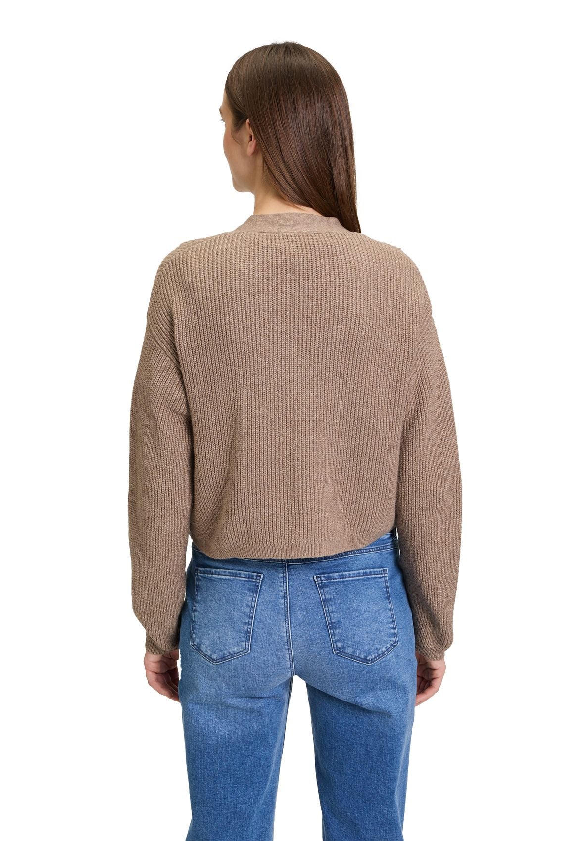 CARTOON Basic-Strickjacke