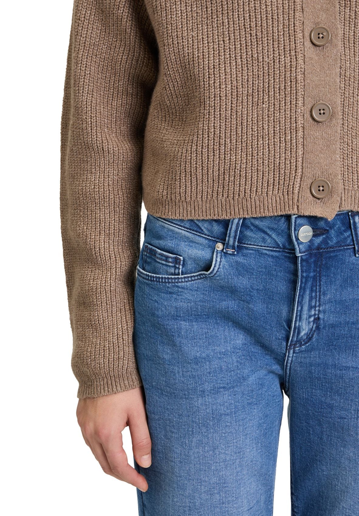 CARTOON Basic-Strickjacke