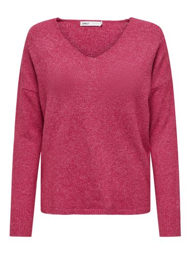 ONLY ONLY ONLRICA LIFE L/S V-NECK PULLO KNT NOOS