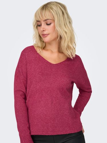 ONLY ONLY ONLRICA LIFE L/S V-NECK PULLO KNT NOOS