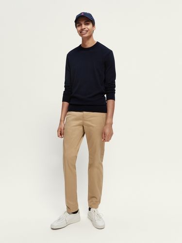 SCOTCH & SODA Essentials - Stuart regular slim-fi, Sand