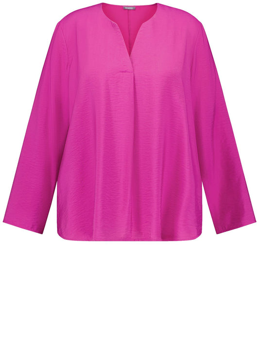 SAMOON Fein schimmernde Bluse 54