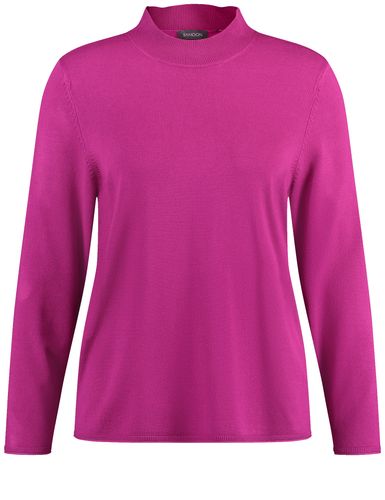 SAMOON Feinstrick Pullover mit Turtleneck 54