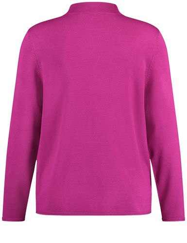 SAMOON Feinstrick Pullover mit Turtleneck