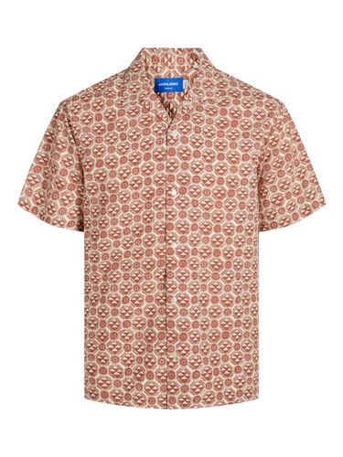 JACK & JONES JACK&JONES JORLUKE SEERSUCKER RESORT SHIRT SS SN L