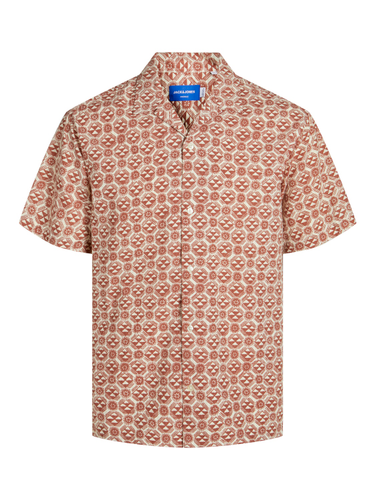 JORLUKE SEERSUCKER RESORT SHIRT SS SN