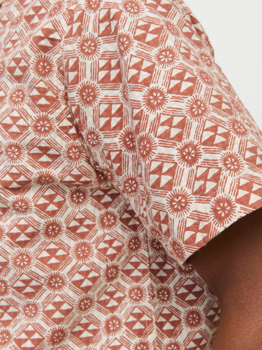 JORLUKE SEERSUCKER RESORT SHIRT SS SN