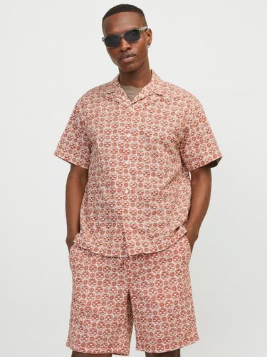 JACK & JONES JACK&JONES JORLUKE SEERSUCKER RESORT SHIRT SS SN