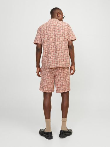JACK & JONES JACK&JONES JORLUKE SEERSUCKER RESORT SHIRT SS SN