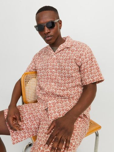 JACK & JONES JACK&JONES JORLUKE SEERSUCKER RESORT SHIRT SS SN