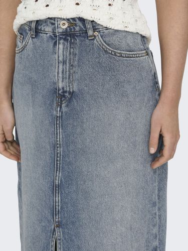 ONLY ONLY ONLAYOE HW FRONT SLIT MIDI DNM SKIRT DCC