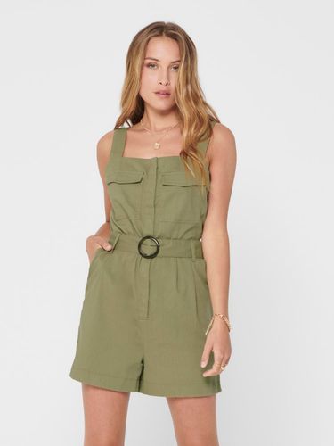 ONLY CARMAKOMA ONLY CARMAKOMA ONLNOREEN-BIBS STRAP PLAYSUIT PNT