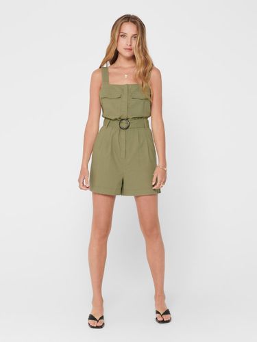 ONLY CARMAKOMA ONLY CARMAKOMA ONLNOREEN-BIBS STRAP PLAYSUIT PNT